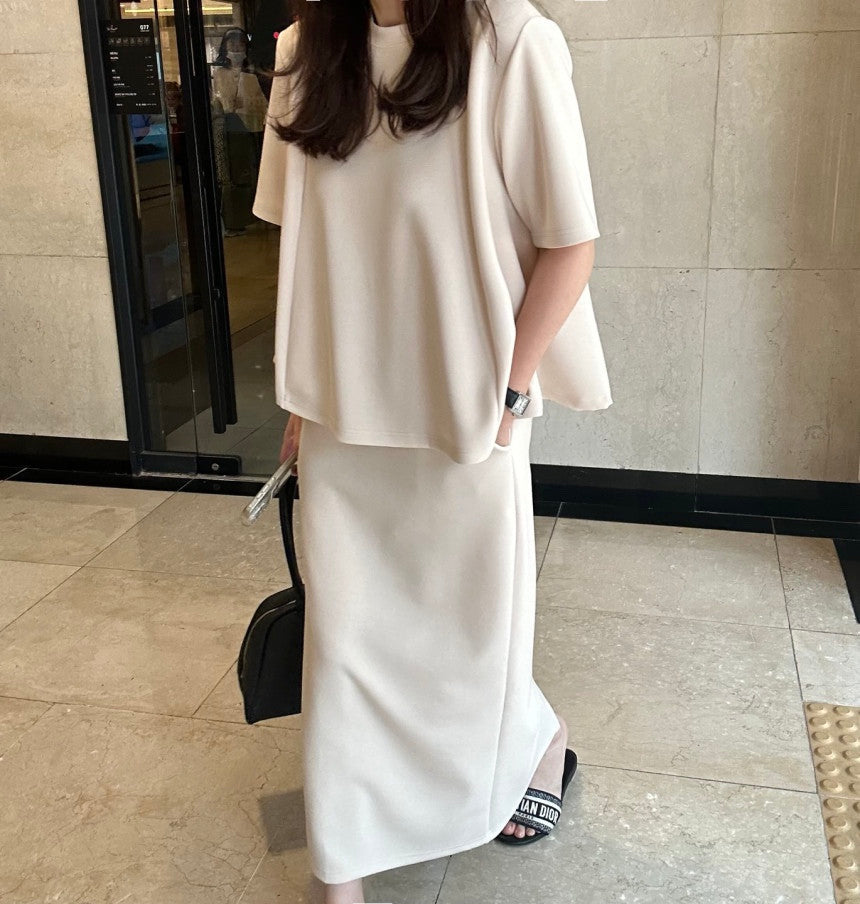SET- Daily Cool Top and Skirt