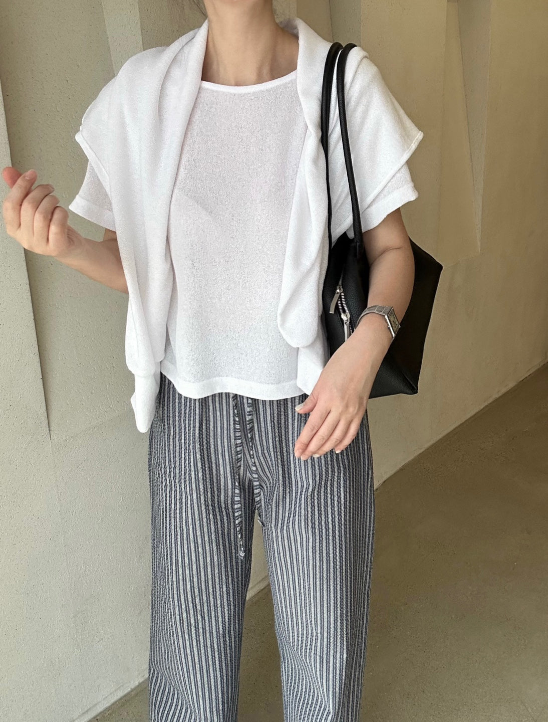 Mesh Knit Top