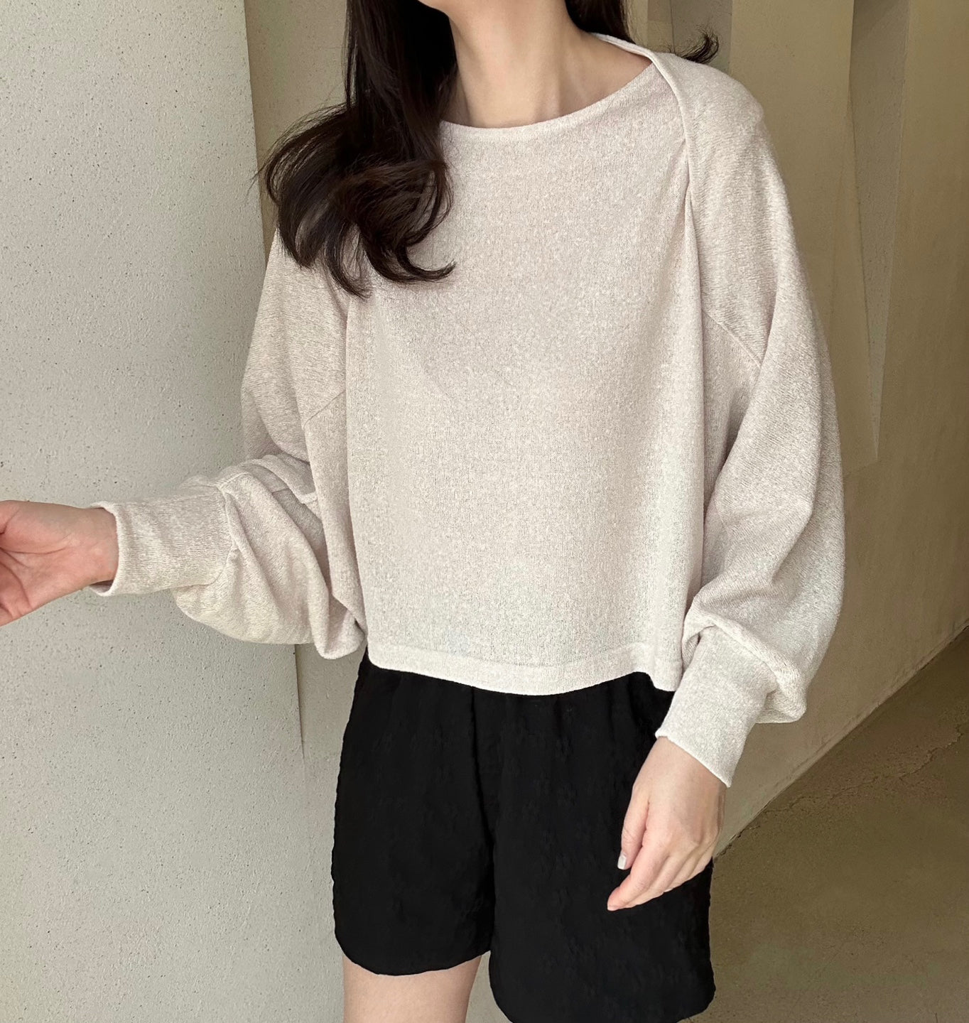 Mesh Knit Top