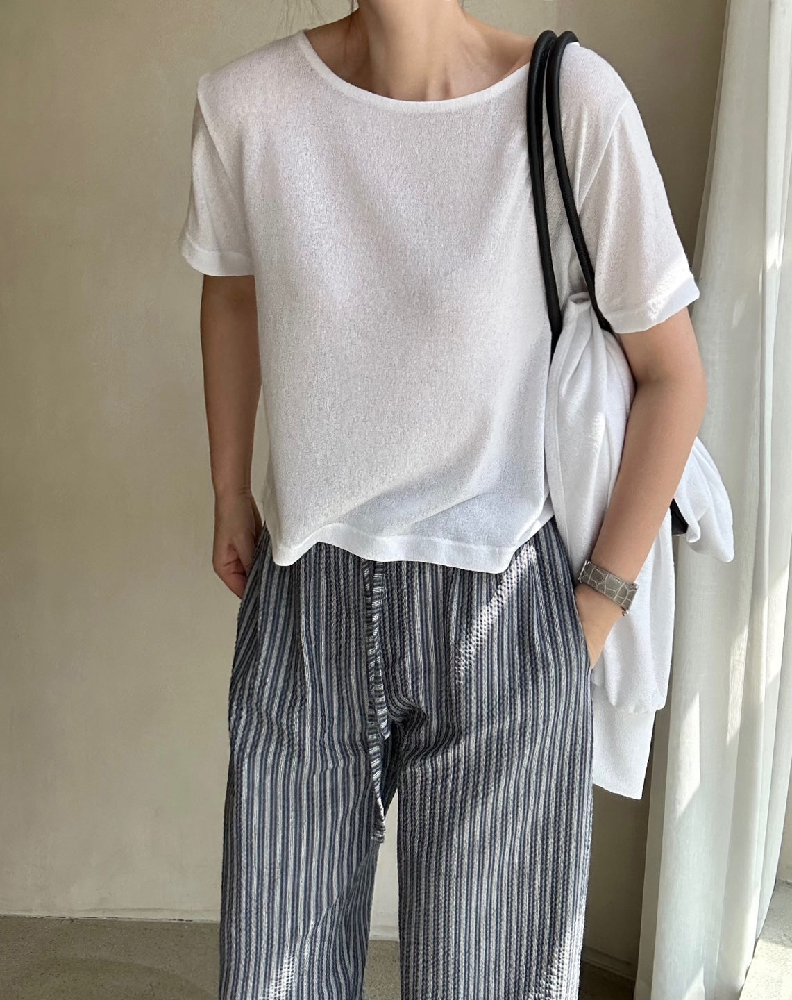 Mesh Knit Top