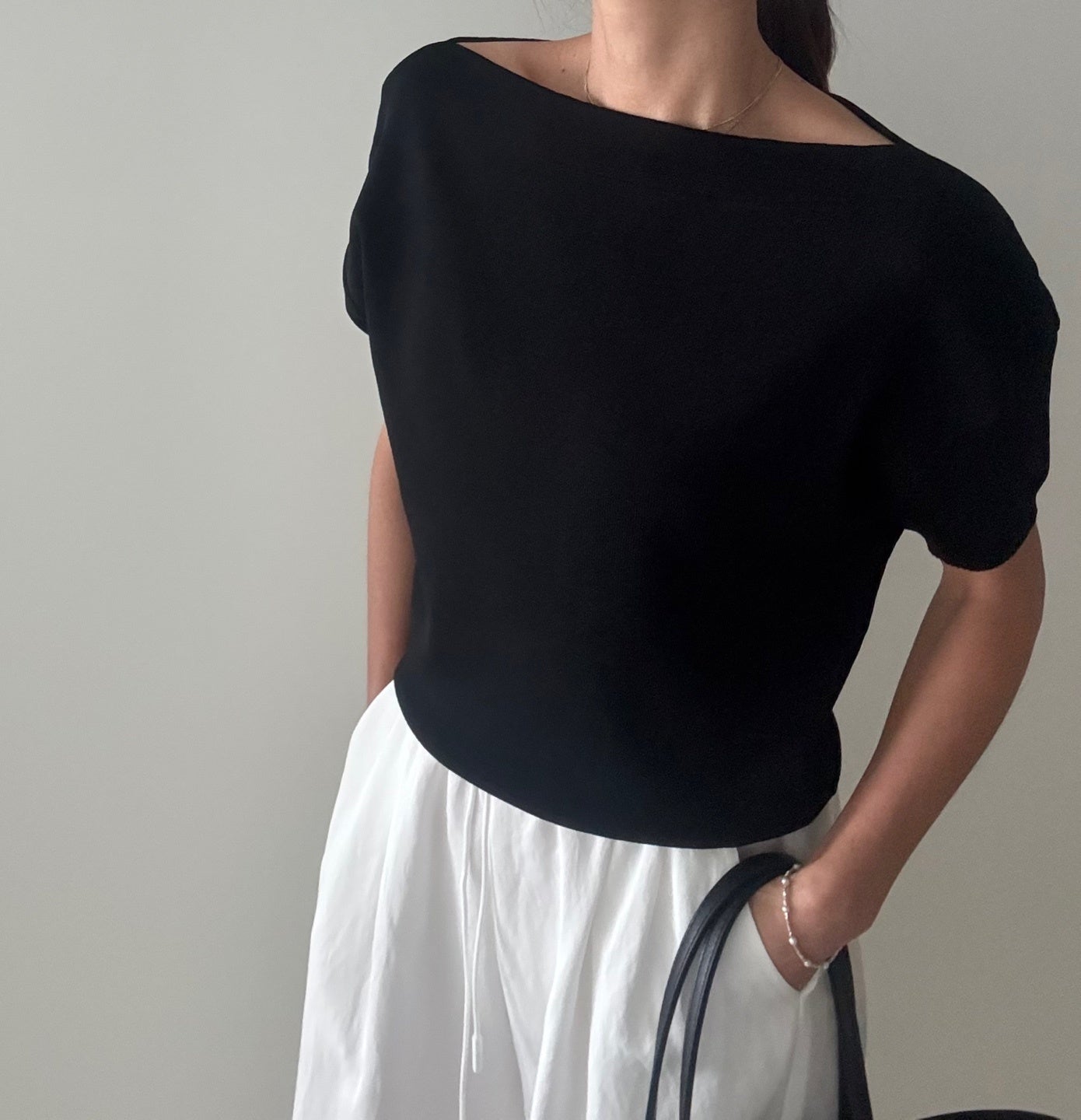 Boat Neck Summer knit