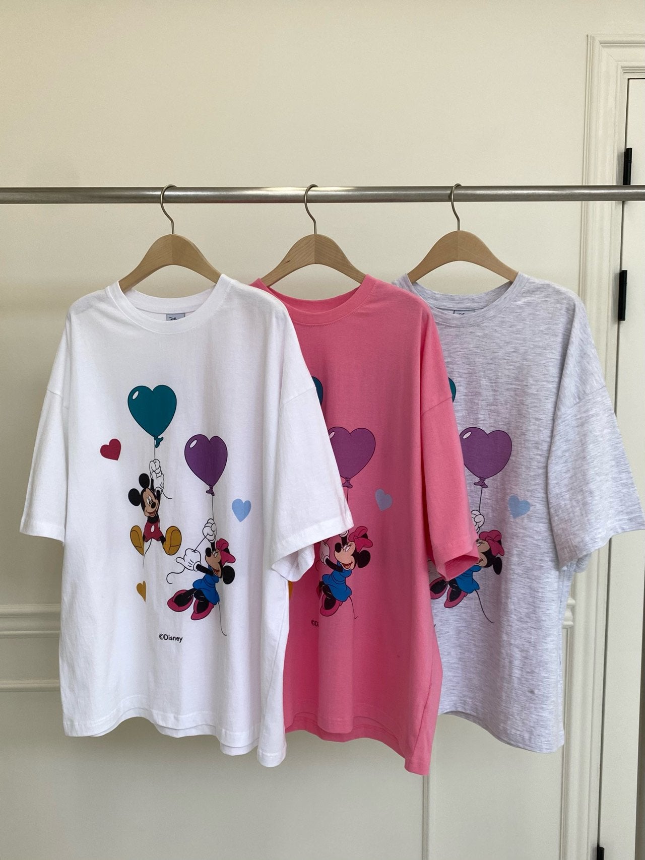Mouse Balloon Cotton T-Shirt