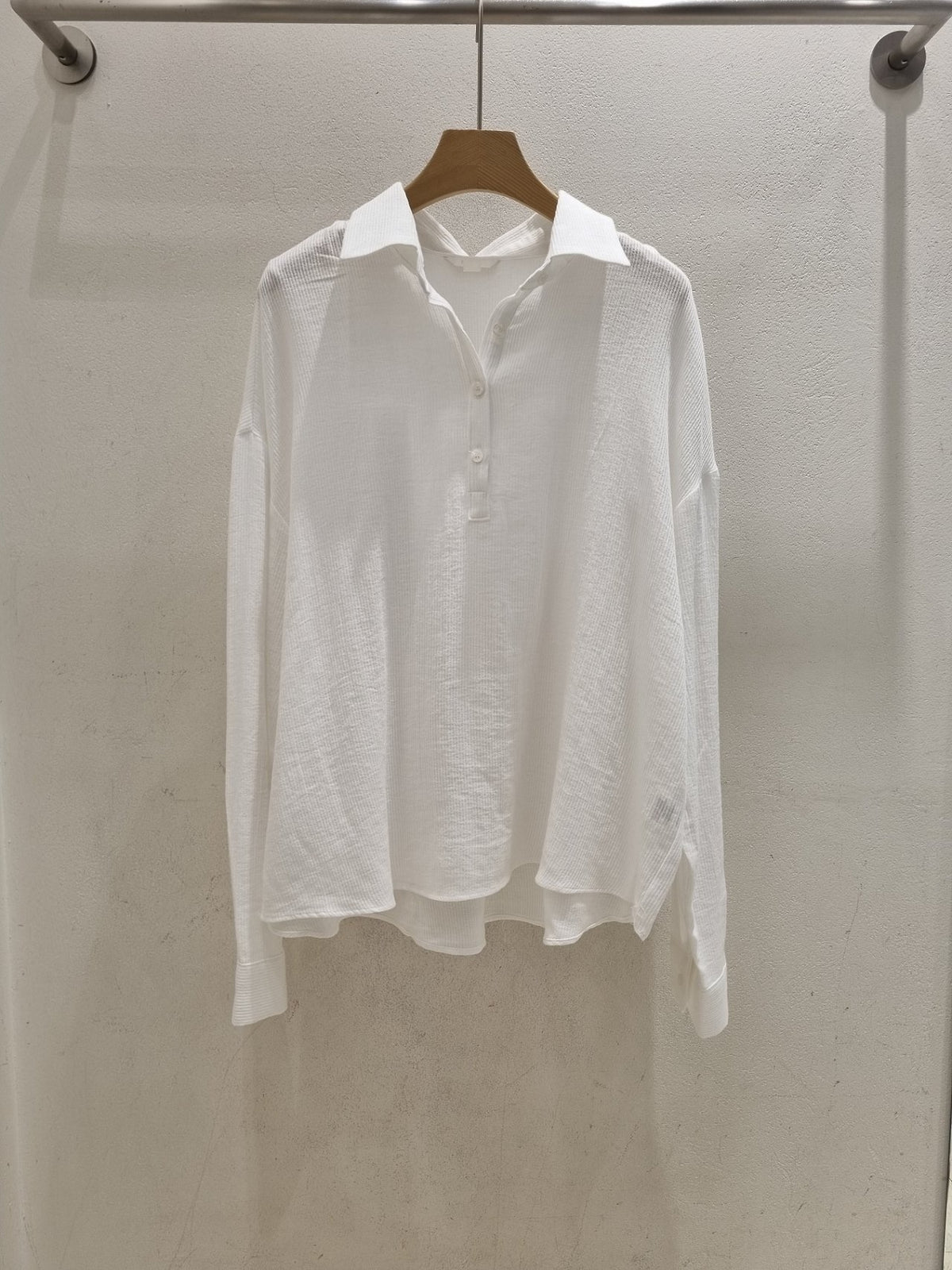 “NEW” Cotton Henley Collar Shirts