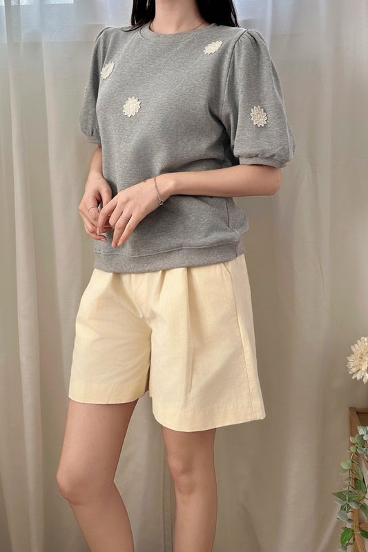 Flower Embroidery Sweatshirts
