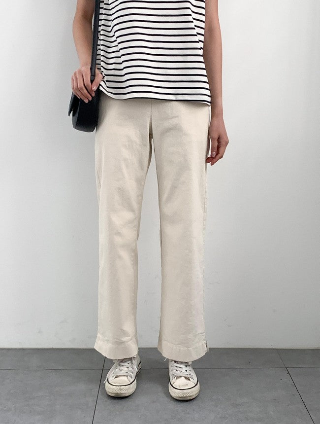 Daily Wide Straight Pants