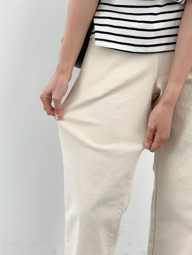 Daily Wide Straight Pants