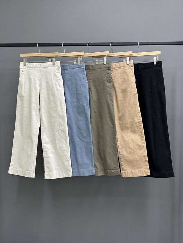 Daily Wide Straight Pants
