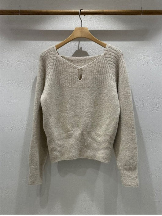 Pearl Button Knit Top
